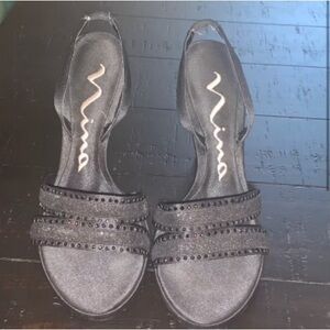 EUC Nina Heels Shoes Size 7 Very classy and nice. See all photos for details.